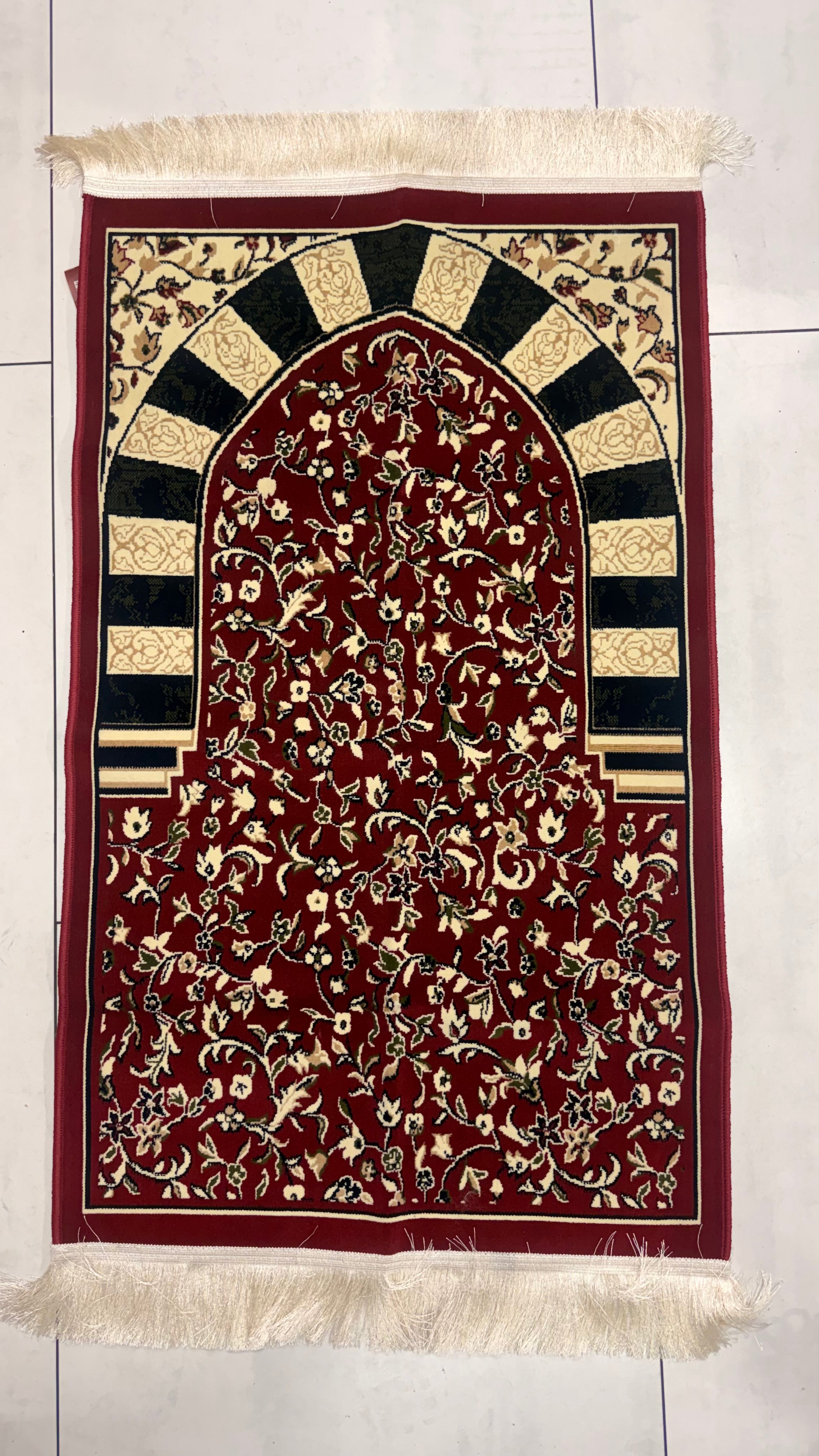 Emerald Green Croc Joy Namoz - Luxury Prayer Mat with Premium Bag