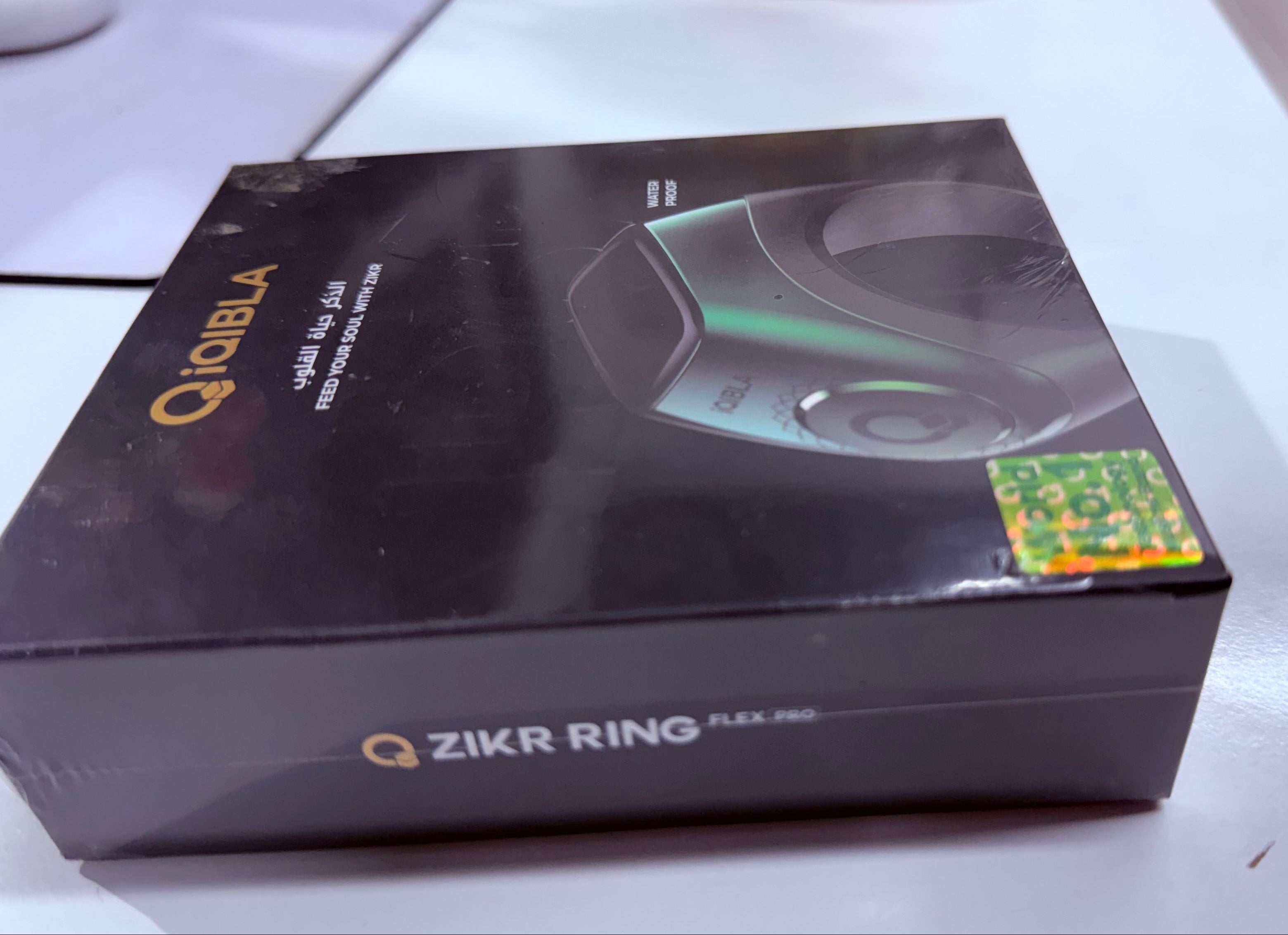 iQibla Smart Zikr Ring — Waterproof | iQibla Зикр Узук | إكيبلا حلقة الذكر